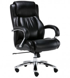 Кресло офисное BRABIX PREMIUM "Status HD-003" (хром, черное) 531821 в Можге - mozhga.ok-mebel.com | фото