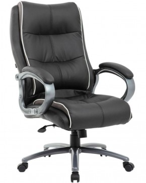 Кресло офисное BRABIX PREMIUM "Strong HD-009" (экокожа черная, ткань серая) 531945 в Можге - mozhga.ok-mebel.com | фото