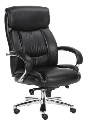 Кресло офисное BRABIX "Direct EX-580" (хром/рециклированная кожа/черное) 531824 в Можге - mozhga.ok-mebel.com | фото