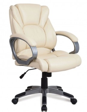 Кресло офисное BRABIX "Eldorado EX-504", экокожа, бежевое, 531167 в Можге - mozhga.ok-mebel.com | фото