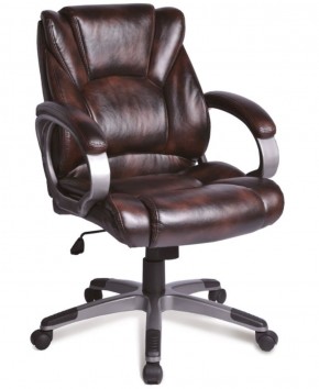 Кресло офисное BRABIX "Eldorado EX-504" (коричневое) 530875 в Можге - mozhga.ok-mebel.com | фото 1