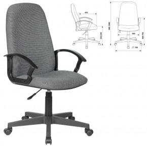 Кресло офисное BRABIX "Element EX-289", ткань, серое, 532093 в Можге - mozhga.ok-mebel.com | фото 2