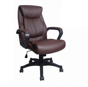 Кресло офисное BRABIX "Enter EX-511" (экокожа/коричневая) 531163 в Можге - mozhga.ok-mebel.com | фото 1