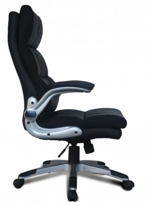 Кресло офисное BRABIX "Fregat EX-510" (рециклированная кожа, черное) 530863 в Можге - mozhga.ok-mebel.com | фото 3