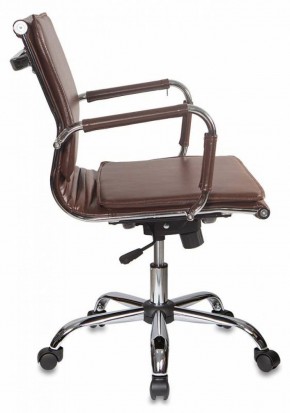 Кресло руководителя Бюрократ CH-993-LOW/BROWN коричневый в Можге - mozhga.ok-mebel.com | фото 2