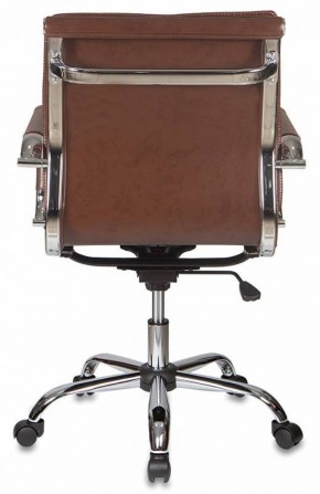 Кресло руководителя Бюрократ CH-993-LOW/BROWN коричневый в Можге - mozhga.ok-mebel.com | фото 4