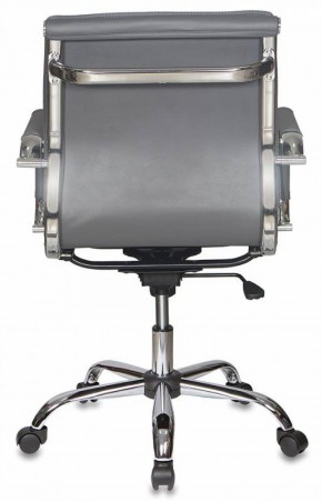 Кресло руководителя Бюрократ CH-993-LOW/GREY серый в Можге - mozhga.ok-mebel.com | фото 4