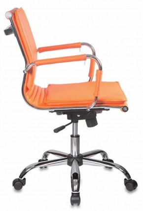 Кресло руководителя Бюрократ CH-993-LOW/ORANGE оранжевый в Можге - mozhga.ok-mebel.com | фото 2