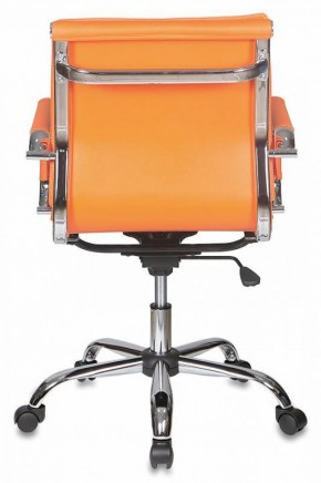 Кресло руководителя Бюрократ CH-993-LOW/ORANGE оранжевый в Можге - mozhga.ok-mebel.com | фото 4