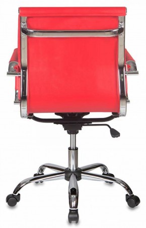 Кресло руководителя Бюрократ CH-993-LOW/RED красный в Можге - mozhga.ok-mebel.com | фото 4