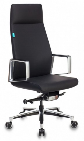 Кресло руководителя Бюрократ _JONS/BLACK черный в Можге - mozhga.ok-mebel.com | фото