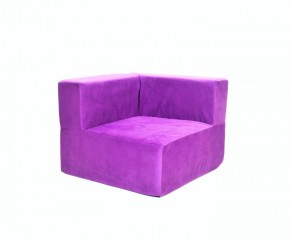 Кресло-угловое-модуль бескаркасное Тетрис 30 (Фиолетовый) в Можге - mozhga.ok-mebel.com | фото