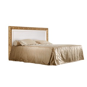 Кровать 2-х спальная (1,4 м)Тиффани штрих-лак/золото с подъемным механизмом (ТФКР140-2[7]) в Можге - mozhga.ok-mebel.com | фото