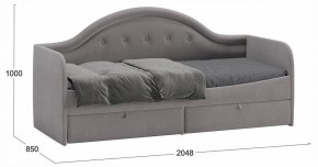 Кровать Адель Тип 1 в Можге - mozhga.ok-mebel.com | фото 3