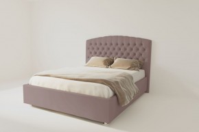 Кровать Берлин без основания 2000 (велюр темно-серый) в Можге - mozhga.ok-mebel.com | фото