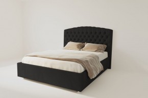 Кровать Берлин с ПМ 1800 (экокожа кольт ч) в Можге - mozhga.ok-mebel.com | фото 2
