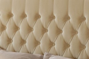 Кровать Берлин с ПМ 2000 (экокожа бежевая) в Можге - mozhga.ok-mebel.com | фото 3