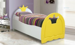 Кровать детская Корона (700*1400) МДФ матовый в Можге - mozhga.ok-mebel.com | фото