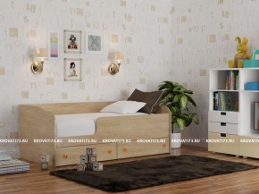 Кровать детская Панда + борт + 2 ящика (сп/м 1000*2000) в Можге - mozhga.ok-mebel.com | фото