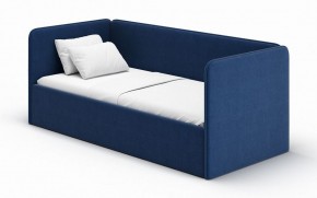 Кровать-диван Leonardo 160*70 (Синий) + боковина в Можге - mozhga.ok-mebel.com | фото