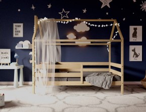 Кровать-домик 80*190 без покраски в Можге - mozhga.ok-mebel.com | фото 2