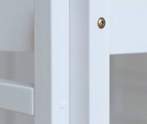 Кровать-домик двухъярусная 80*160 Белый в Можге - mozhga.ok-mebel.com | фото 3