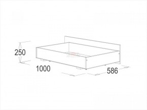 Кровать двойная Ольга 1Н + 2-а ящика (1200*2000) в Можге - mozhga.ok-mebel.com | фото 3