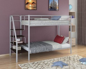 Кровать двухъярусная "Толедо" Серый/Венге в Можге - mozhga.ok-mebel.com | фото