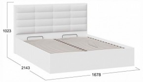 Кровать двуспальная Агата с ПМ Тип 1 в Можге - mozhga.ok-mebel.com | фото 4