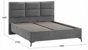 Кровать двуспальная Делана с ПМ Тип 1 в Можге - mozhga.ok-mebel.com | фото 3