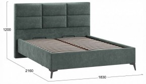 Кровать двуспальная Делана с ПМ Тип 1 в Можге - mozhga.ok-mebel.com | фото 4