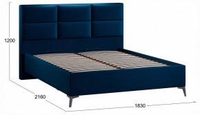 Кровать двуспальная Делана с ПМ Тип 1 в Можге - mozhga.ok-mebel.com | фото 4