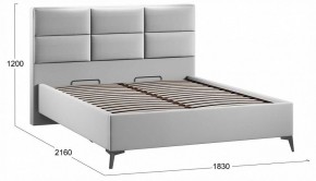 Кровать двуспальная Делана с ПМ Тип 1 в Можге - mozhga.ok-mebel.com | фото 4