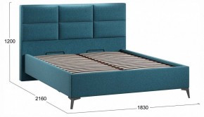 Кровать двуспальная Делана с ПМ Тип 1 в Можге - mozhga.ok-mebel.com | фото 4