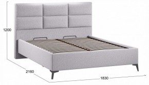 Кровать двуспальная Делана с ПМ Тип 1 в Можге - mozhga.ok-mebel.com | фото 4