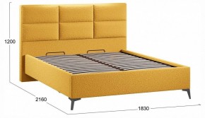 Кровать двуспальная Делана с ПМ Тип 1 в Можге - mozhga.ok-mebel.com | фото 4
