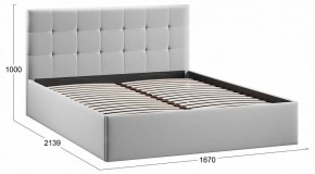 Кровать двуспальная Джоли с ПМ Тип 1 в Можге - mozhga.ok-mebel.com | фото 4