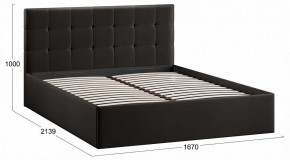 Кровать двуспальная Джоли с ПМ Тип 1 в Можге - mozhga.ok-mebel.com | фото 4