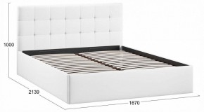 Кровать двуспальная Джоли с ПМ Тип 1 в Можге - mozhga.ok-mebel.com | фото 3
