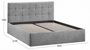 Кровать двуспальная Джоли с ПМ Тип 1 в Можге - mozhga.ok-mebel.com | фото 4