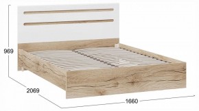 Кровать двуспальная Фьюжн ТД-260.01.03 в Можге - mozhga.ok-mebel.com | фото 3