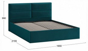 Кровать двуспальная Глосс с ПМ Тип 1 в Можге - mozhga.ok-mebel.com | фото 4