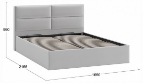 Кровать двуспальная Глосс с ПМ Тип 1 в Можге - mozhga.ok-mebel.com | фото 4