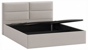 Кровать двуспальная Глосс с ПМ Тип 1 в Можге - mozhga.ok-mebel.com | фото 3