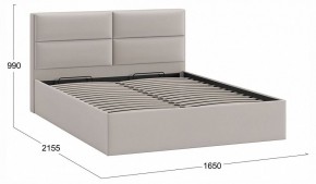 Кровать двуспальная Глосс с ПМ Тип 1 в Можге - mozhga.ok-mebel.com | фото 4