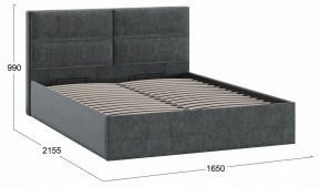 Кровать двуспальная Глосс с ПМ Тип 1 в Можге - mozhga.ok-mebel.com | фото 4