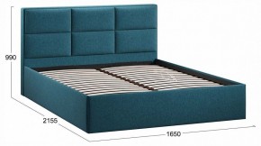 Кровать двуспальная Стелла с ПМ Тип 1 в Можге - mozhga.ok-mebel.com | фото 4
