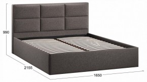 Кровать двуспальная Стелла с ПМ Тип 1 в Можге - mozhga.ok-mebel.com | фото 4