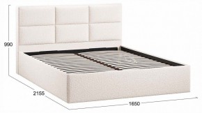 Кровать двуспальная Стелла с ПМ Тип 1 в Можге - mozhga.ok-mebel.com | фото 4