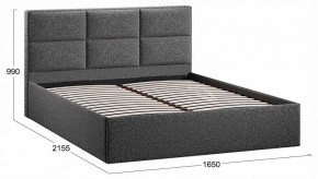 Кровать двуспальная Стелла с ПМ Тип 1 в Можге - mozhga.ok-mebel.com | фото 4